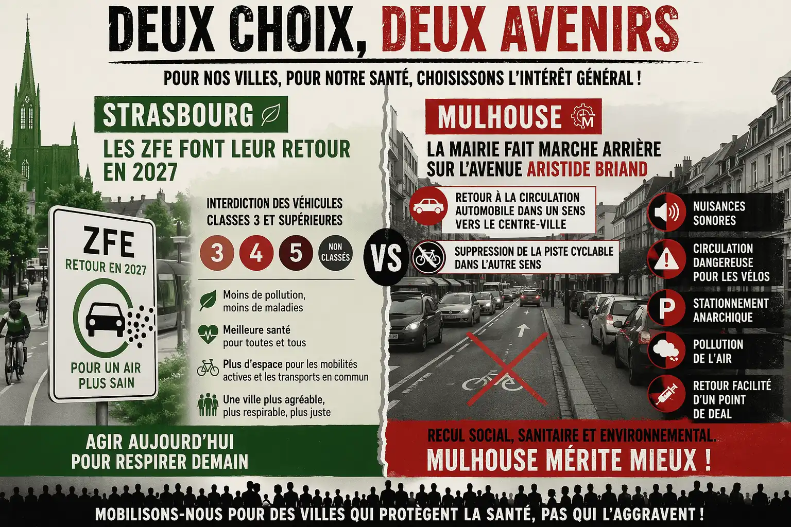 Avenue Aristide Briand à Mulhouse : le retour de la…
